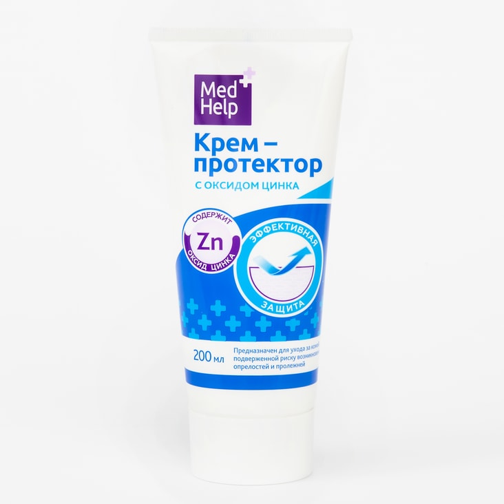 MedHelp Крем-протектор с оксидом цинка 200 мл