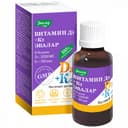 Витамин Д3 + К2 Эвалар 5000 МЕ+100 мкг масляный раствор 10 мл