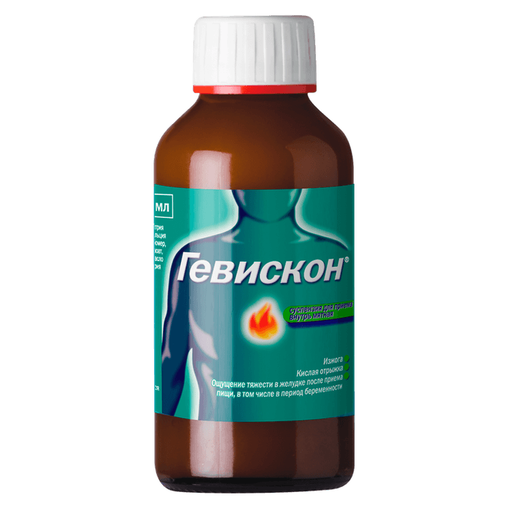 Гевискон суспензия Мята 300 мл